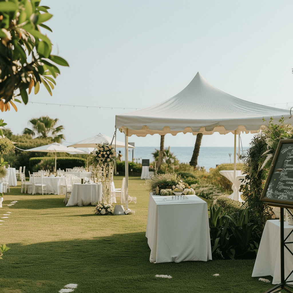 Wedding tent rental in Morris County NJ